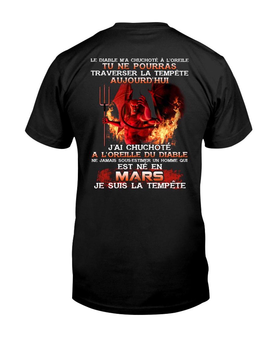 je suis la tempete mars Classic T-Shirt