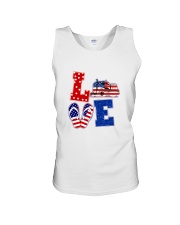 trucker love Unisex Tank thumbnail