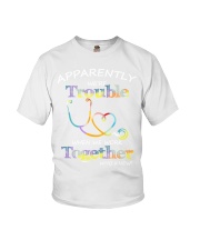 apparently were trouble Youth T-Shirt thumbnail