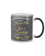 apparently were trouble Color Changing Mug thumbnail