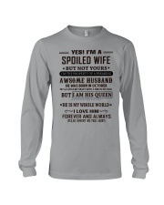 spoiled wife october Long Sleeve Tee thumbnail