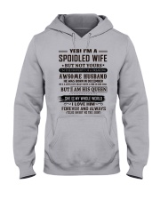 yes i'm a spoiled wife december Hooded Sweatshirt thumbnail