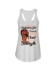 september strength girl Ladies Flowy Tank thumbnail