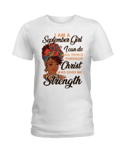 september strength girl Ladies T-Shirt thumbnail
