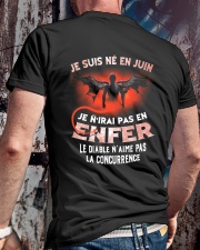 juin enfer Classic T-Shirt lifestyle-mens-crewneck-back-2