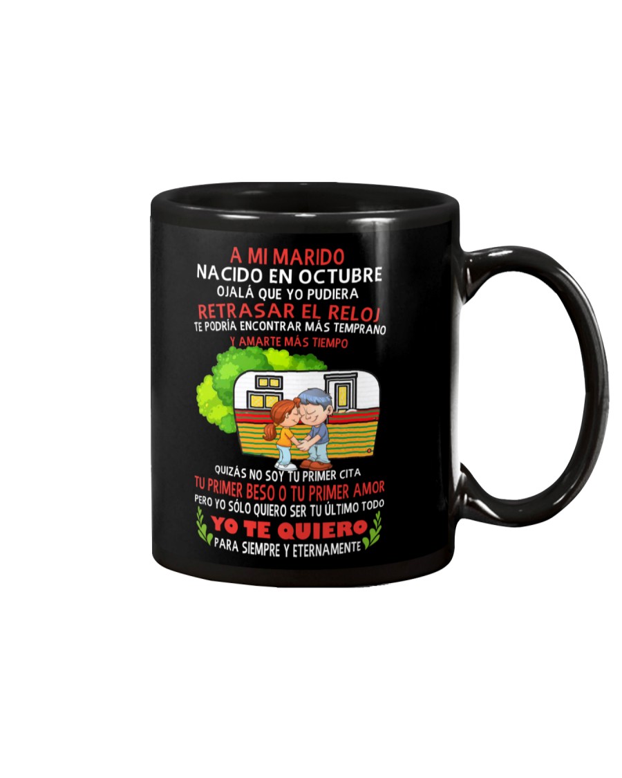 octubre reloj Mug
