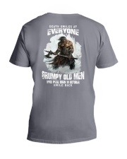 death smiles at everyone grumpy old men october V-Neck T-Shirt thumbnail