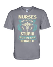 nurses we can't fix V-Neck T-Shirt thumbnail