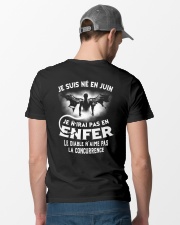 juin enfer Classic T-Shirt lifestyle-mens-crewneck-back-6