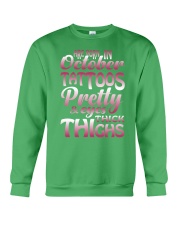 10-tattoo-betty Crewneck Sweatshirt thumbnail