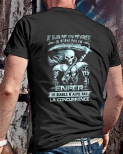 fevrier skull enfer Classic T-Shirt lifestyle-mens-crewneck-back-2