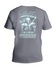 fevrier skull enfer V-Neck T-Shirt thumbnail