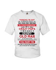 old man Youth T-Shirt front