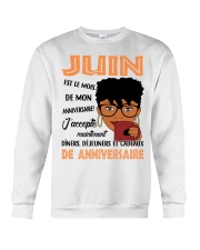 juin anniversaire Crewneck Sweatshirt thumbnail