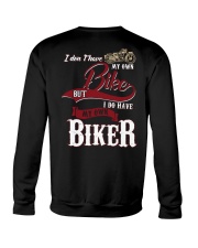 my own biker Crewneck Sweatshirt thumbnail