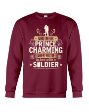 Who Needs Prince Charming Crewneck Sweatshirt thumbnail