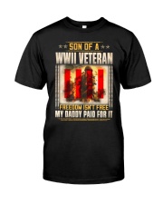 WWII Veteran Son-Paid For It Classic T-Shirt thumbnail