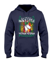Vietnam Veteran's Papa Granddaughter Hooded Sweatshirt front