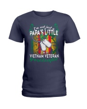Vietnam Veteran's Papa Granddaughter Ladies T-Shirt thumbnail