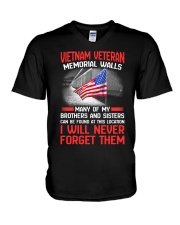 Memorial Wall V-Neck T-Shirt thumbnail