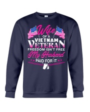 Wife Of A Vietnam Vet Crewneck Sweatshirt thumbnail