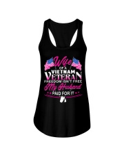 Wife Of A Vietnam Vet Ladies Flowy Tank thumbnail