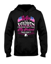 Wife Of A Vietnam Vet Hooded Sweatshirt thumbnail