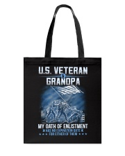 Oath Of Enlistment Tote Bag thumbnail