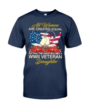 The Finest-WWII Vet Daughter Classic T-Shirt front
