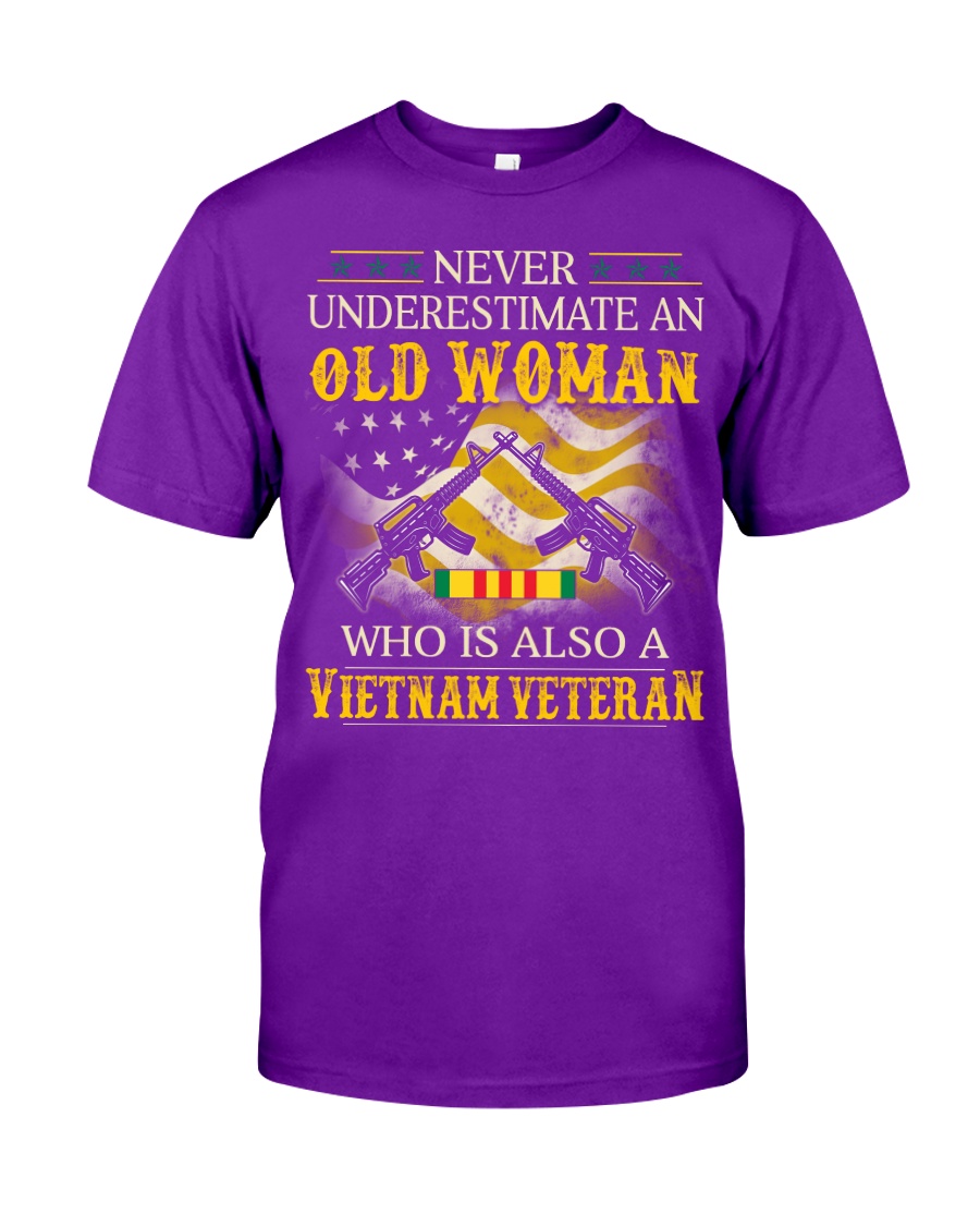 Never Underestimate An Old Woman Classic T-Shirt