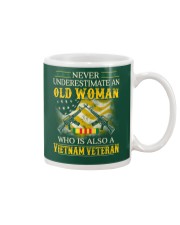 Never Underestimate An Old Woman Mug thumbnail