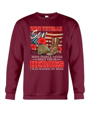 I Was Raised By WWI Veteran Crewneck Sweatshirt thumbnail