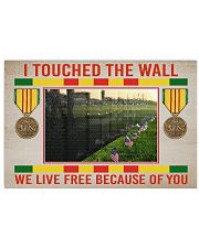 Touched The Wall 17x11 Poster front