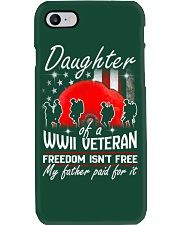 WWII Veteran Daughter-Paid For It Phone Case thumbnail
