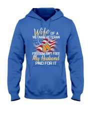 Wife Of A Vietnam Veteran Hooded Sweatshirt thumbnail