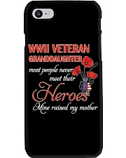 WWII Veteran Granddaughter Phone Case thumbnail