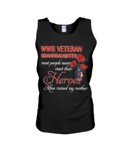WWII Veteran Granddaughter Unisex Tank thumbnail