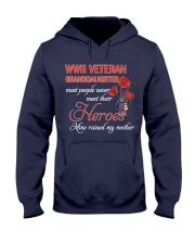 WWII Veteran Granddaughter Hooded Sweatshirt thumbnail
