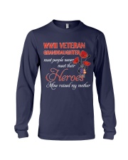 WWII Veteran Granddaughter Long Sleeve Tee thumbnail