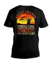 Agent Orange In Basic Training V-Neck T-Shirt thumbnail