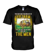 The Men-Vietnam Veteran V-Neck T-Shirt thumbnail