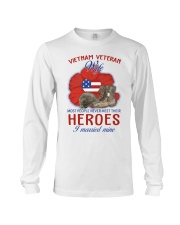 Hero Vietnam Veteran's Wife Long Sleeve Tee thumbnail