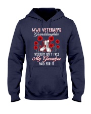 WWII Veteran Granddaughter Hooded Sweatshirt thumbnail