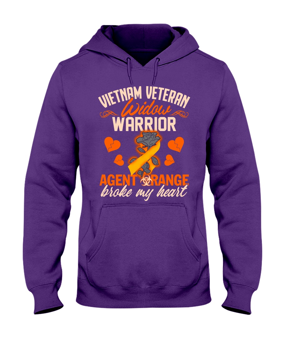 Vietnam Veteran Widow Warrior Hooded Sweatshirt