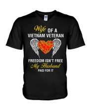 My Husband Paid V-Neck T-Shirt thumbnail