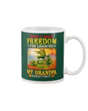 My Grandpa Fought For It Mug thumbnail