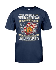 Grumpy Old Vietnam Vet Classic T-Shirt front