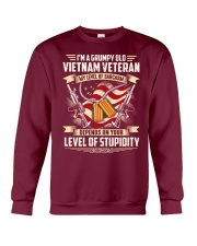 Grumpy Old Vietnam Vet Crewneck Sweatshirt thumbnail