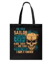 The Title Tote Bag thumbnail