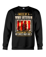 WWII Veteran Niece Crewneck Sweatshirt thumbnail